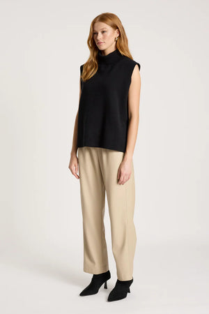 Eb & Ive Zala Knit Vest Black