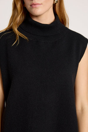 Eb & Ive Zala Knit Vest Black