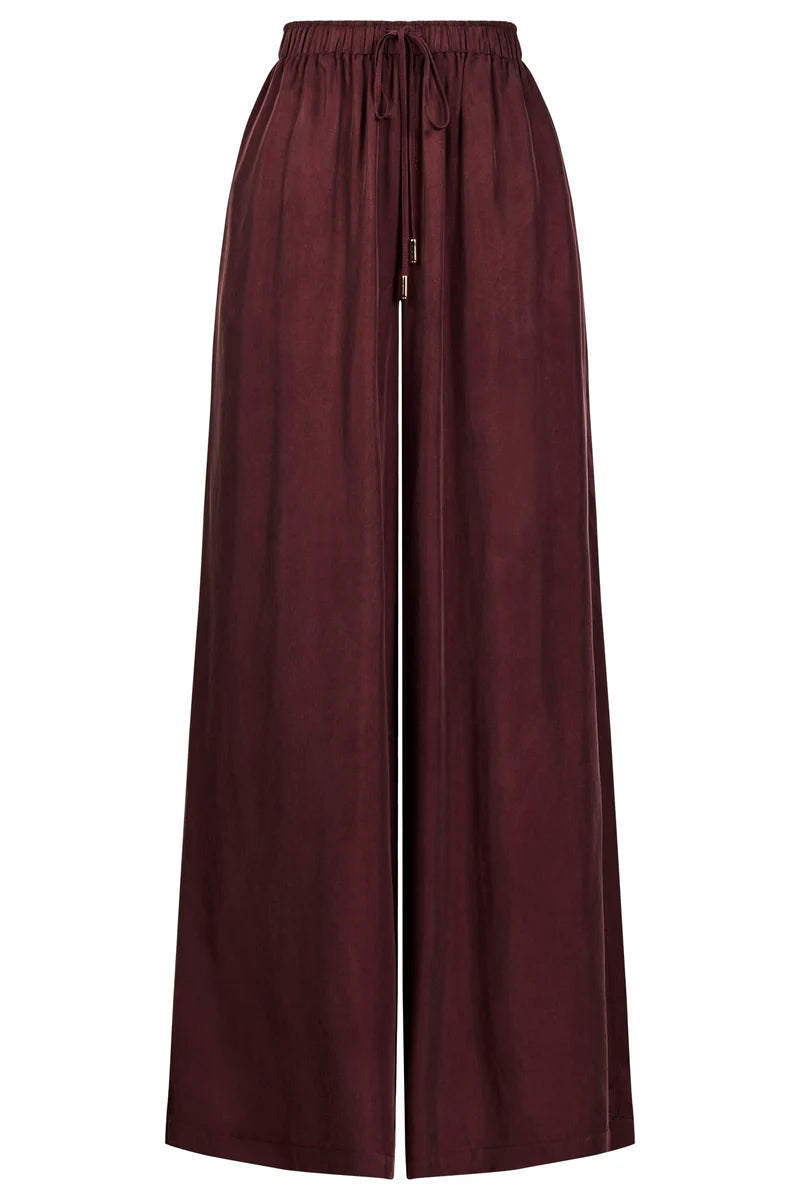 Eb & Ive Calista Pant Mahogany