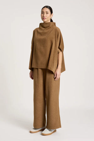 Eb & Ive Azul Poncho Clay
