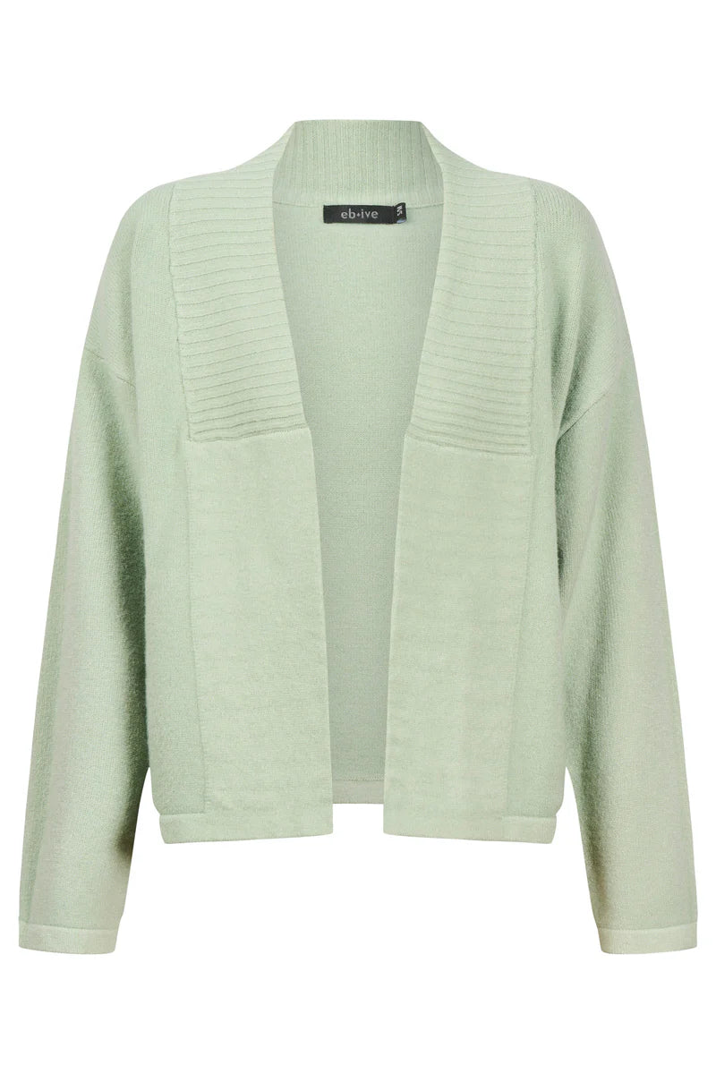 Eb & Ive Samira Crop Cardigan Sage