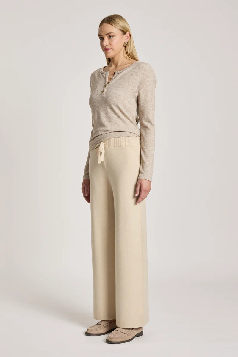 Eb & Ive Samira Knit Pant Bisque