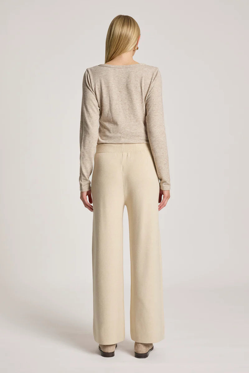 Eb & Ive Samira Knit Pant Bisque