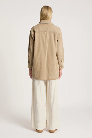 Eb & Ive Bodhi Denim Jacket Fawn