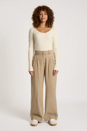 Eb & Ive Bodhi Denim Pant Fawn
