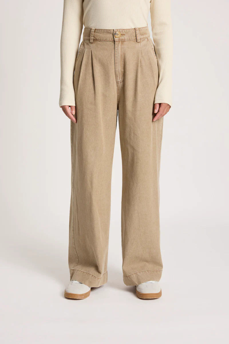 Eb & Ive Bodhi Denim Pant Fawn