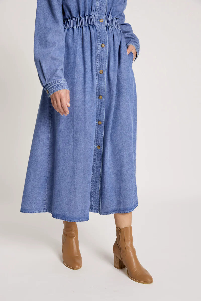 Eb & Ive Bodhi Denim Dress Denim