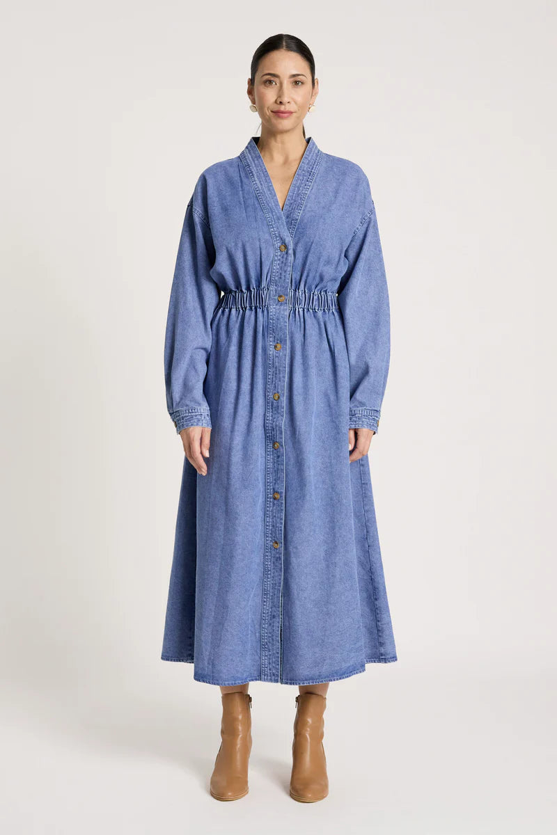Eb & Ive Bodhi Denim Dress Denim