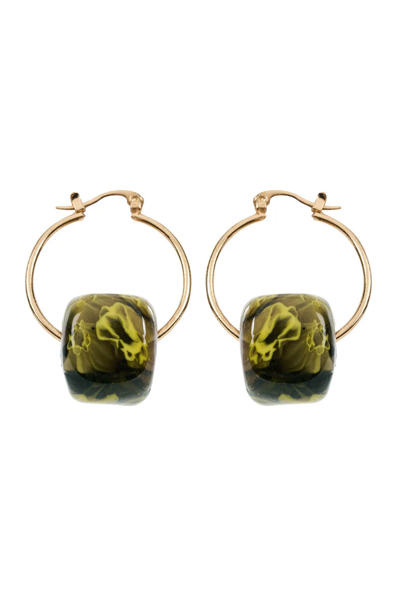 Eb & Ive Oman Earring Bead Hoop