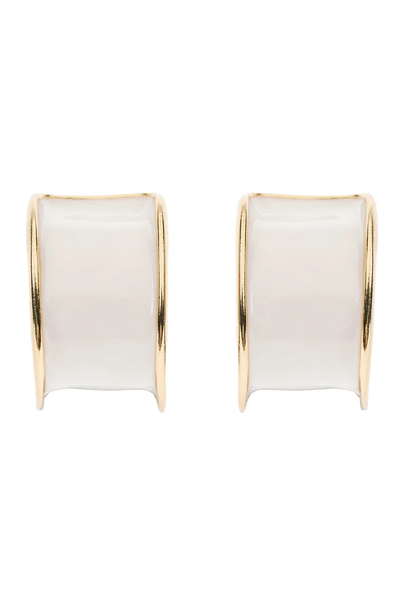 Eb & Ive Amira Earring White