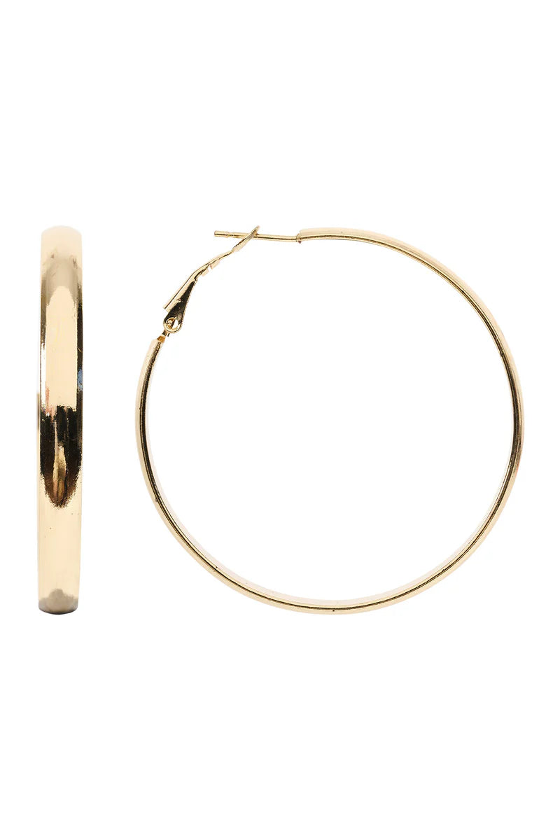 Eb & Ive Rumi Hoop Earring Gold