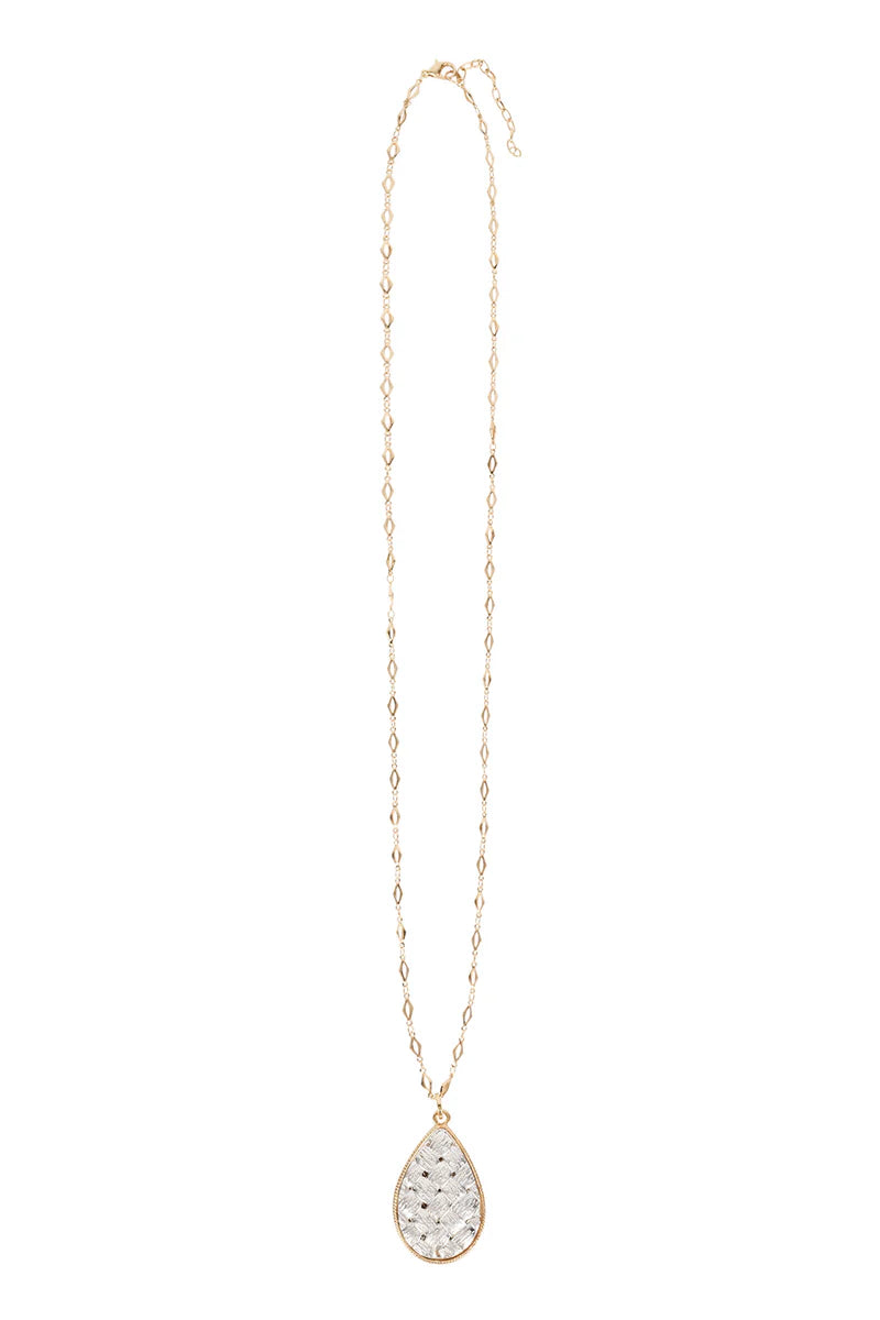 Eb & Ive Tala Pendant Necklace Silver