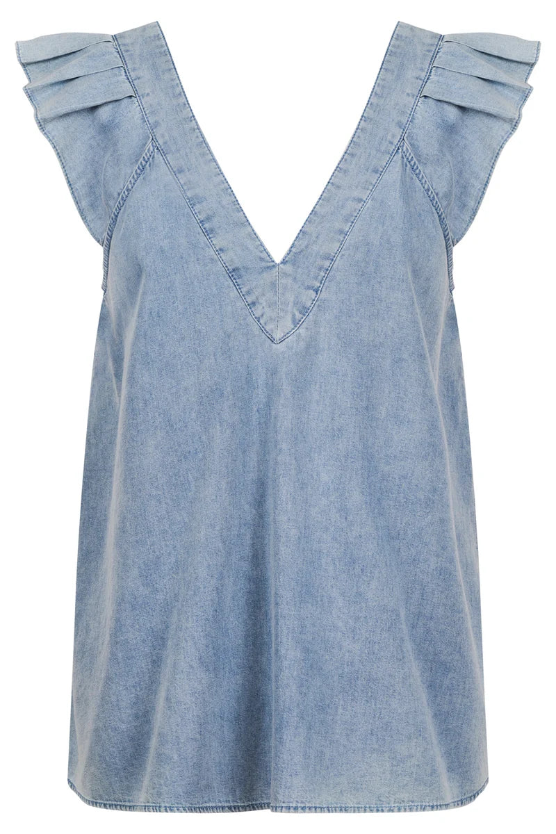 Eb & Ive Roam Top Denim