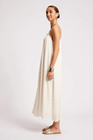 Eb & Ive Sovana Tank Maxi Dress White