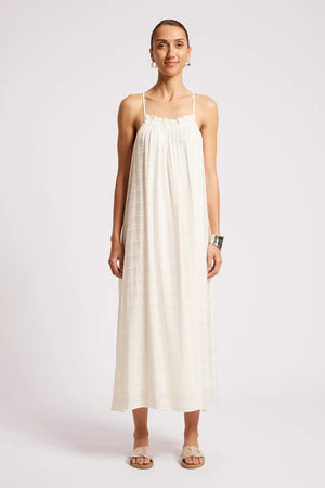 Eb & Ive Sovana Tank Maxi Dress White