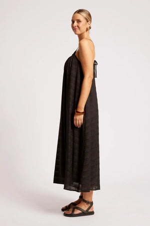 Eb & Ive Sovana Tank Maxi Dress Black