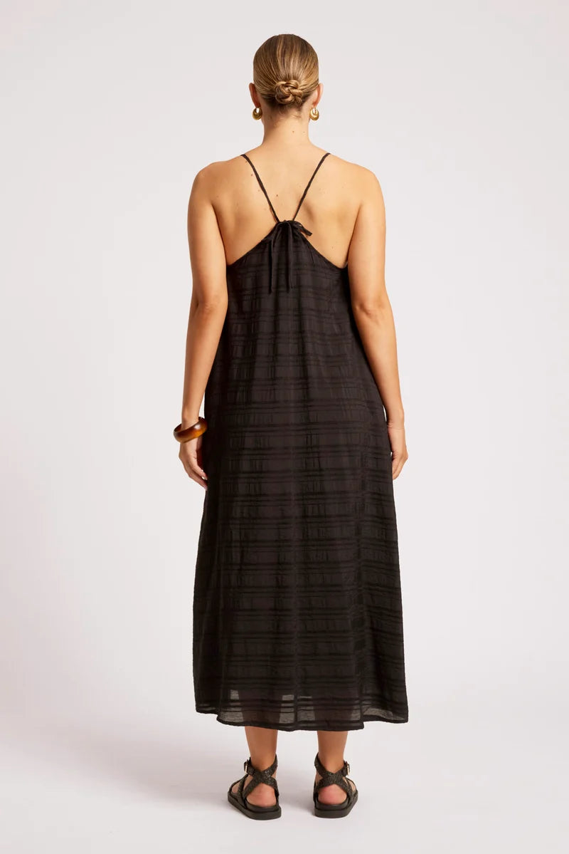 Eb & Ive Sovana Tank Maxi Dress Black