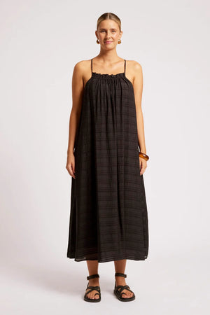 Eb & Ive Sovana Tank Maxi Dress Black