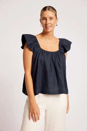 Eb & Ive Cove Top Indigo
