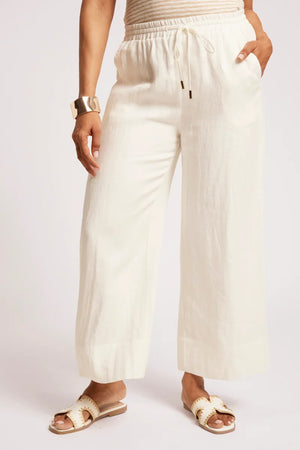 Eb & Ive Cove Relaxed Pant White