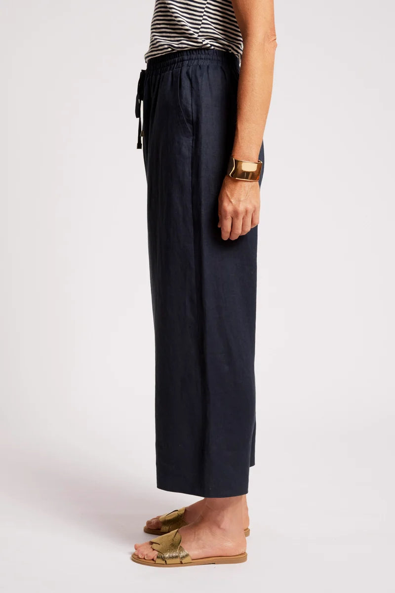 Eb & Ive Cove Relaxed Pant Indigo