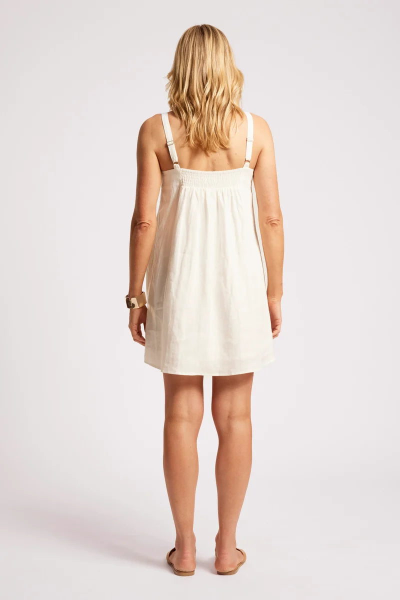 Eb & Ive Cove Tank Dress White