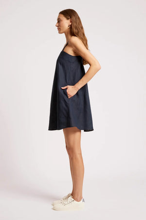 Eb & Ive Cove Tank Dress Indigo