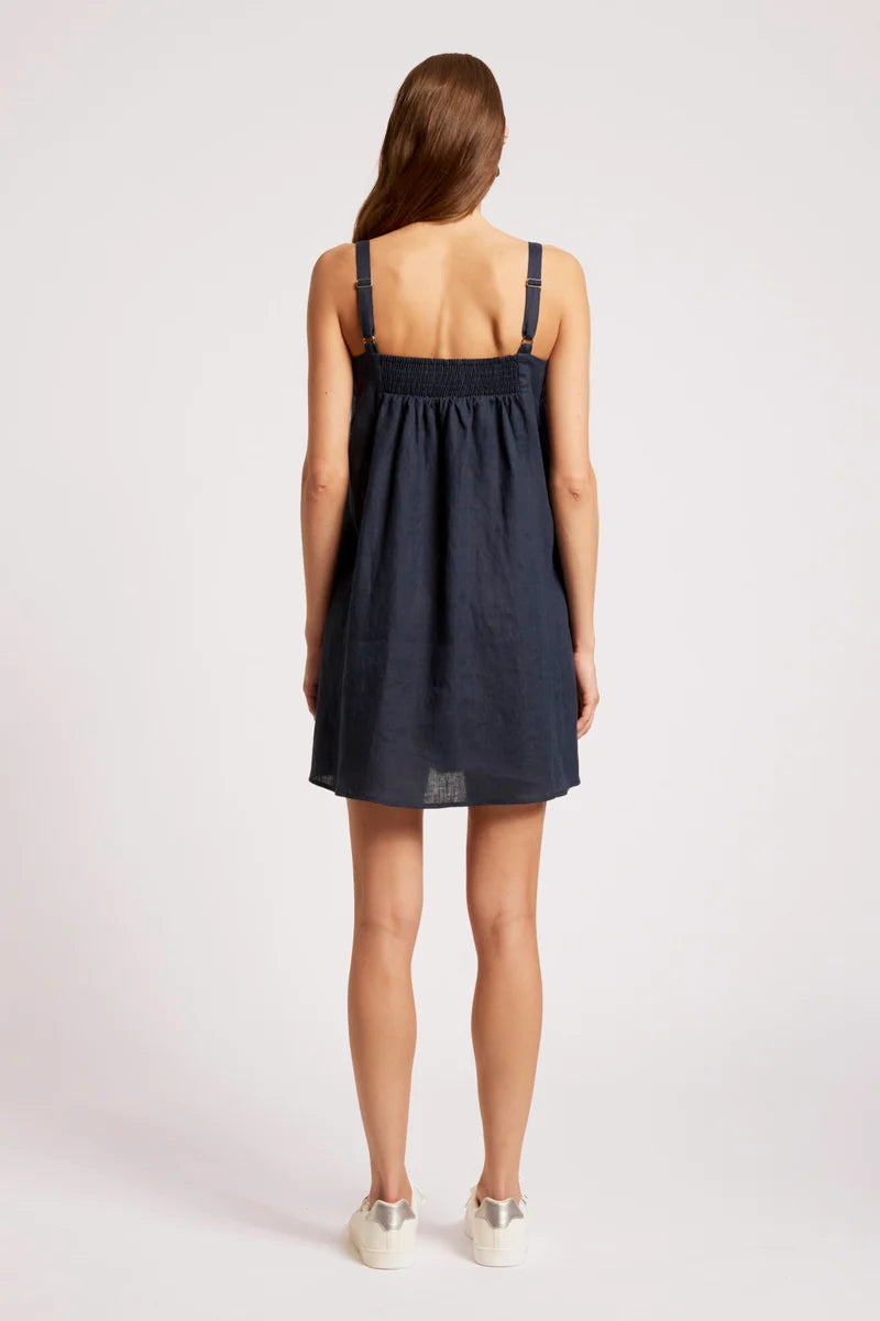 Eb & Ive Cove Tank Dress Indigo