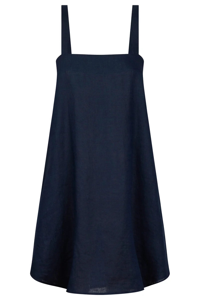 Eb & Ive Cove Tank Dress Indigo