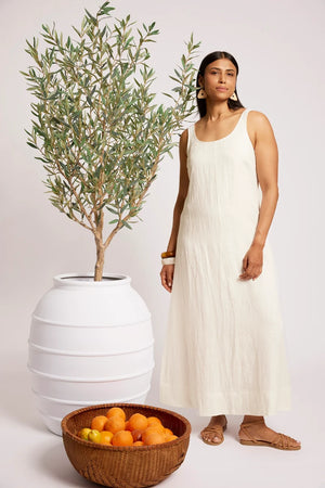 Eb & Ive Cove Tank Maxi Dress White