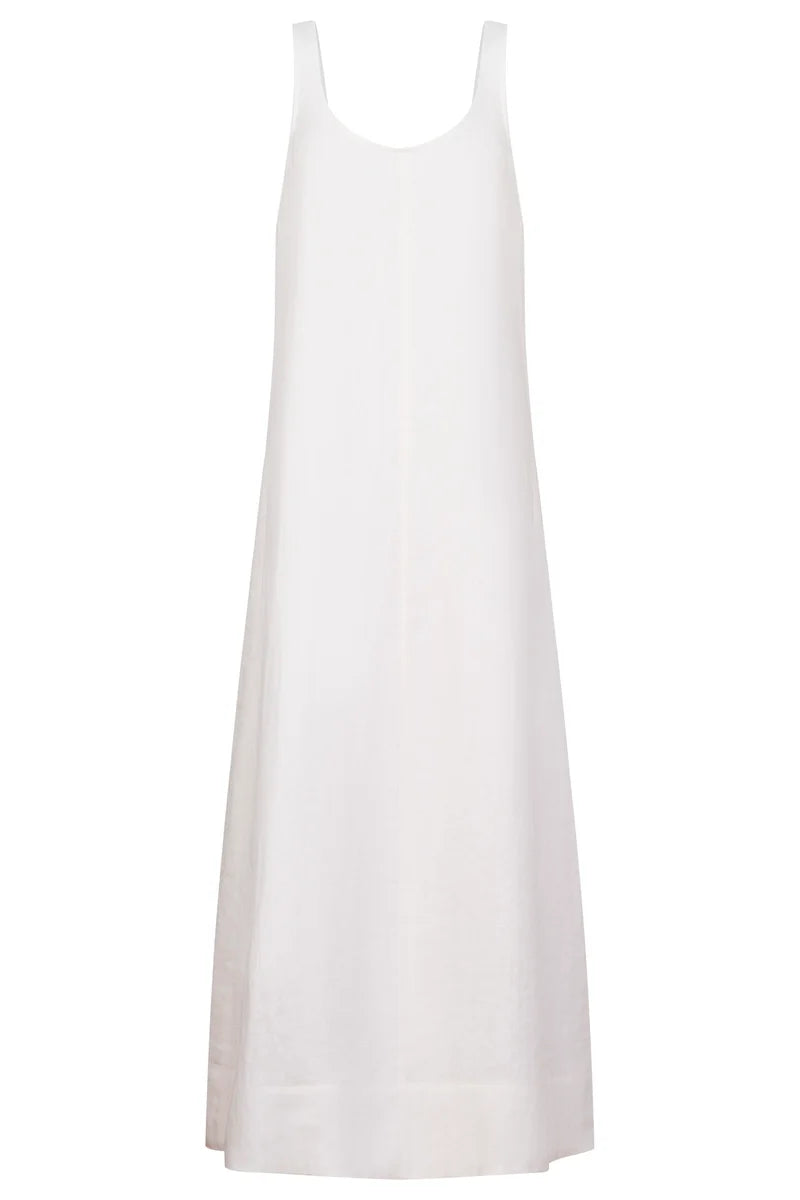 Eb & Ive Cove Tank Maxi Dress White
