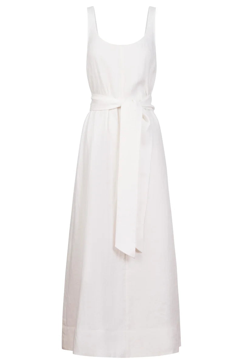 Eb & Ive Cove Tank Maxi Dress White