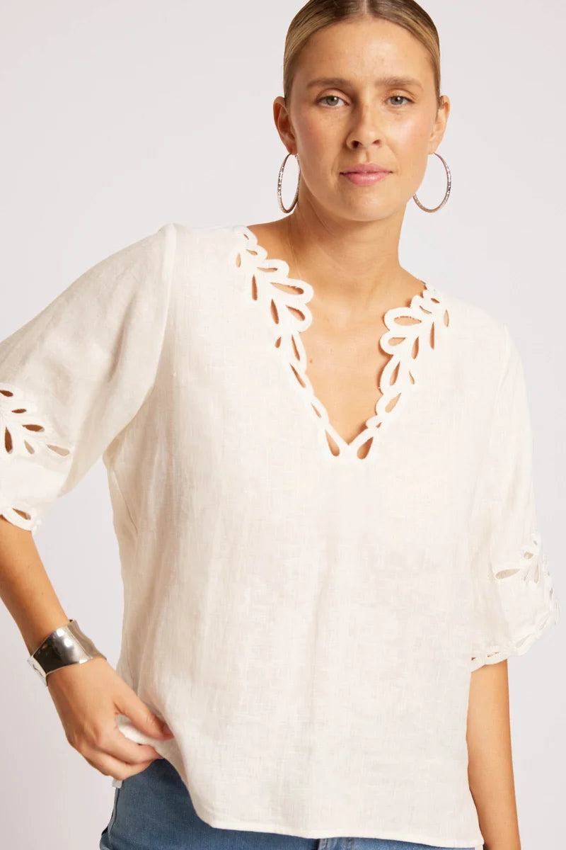 Eb & Ive Maris Top White