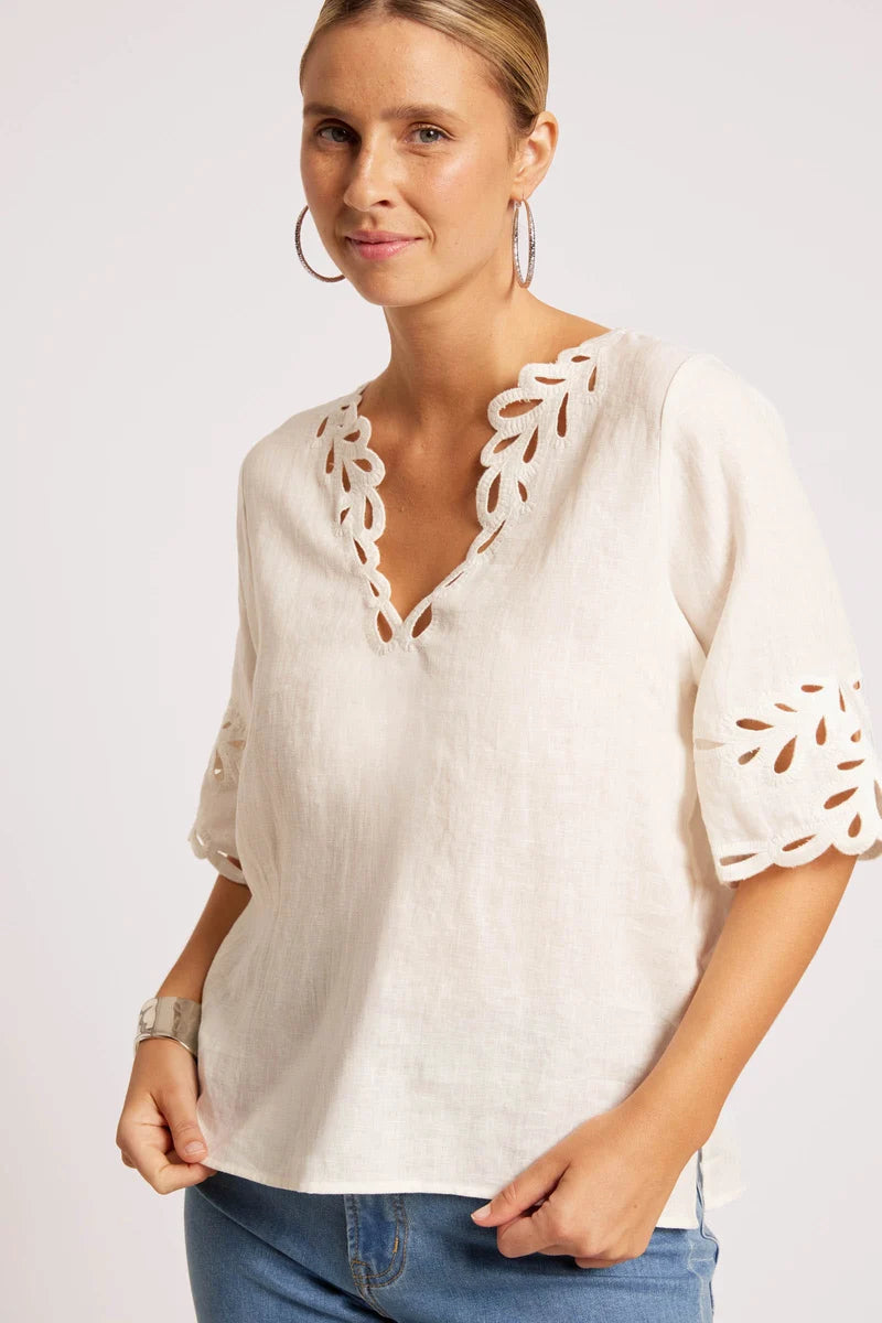Eb & Ive Maris Top White