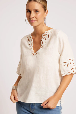 Eb & Ive Maris Top White