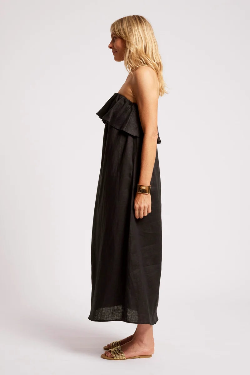Eb & Ive Maris Strapless Dress Black