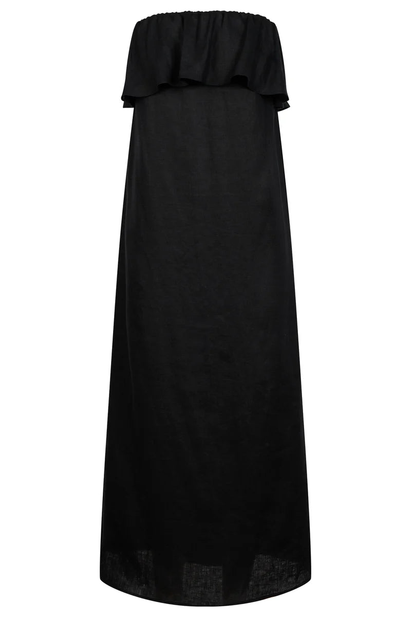 Eb & Ive Maris Strapless Dress Black