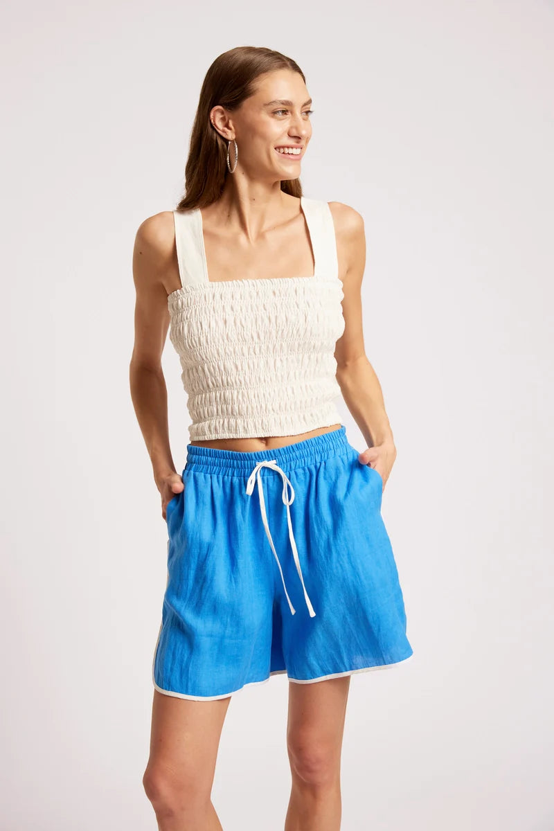 Eb & Ive Maris Splice Short Marine / White