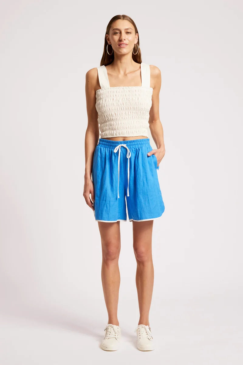 Eb & Ive Maris Splice Short Marine / White
