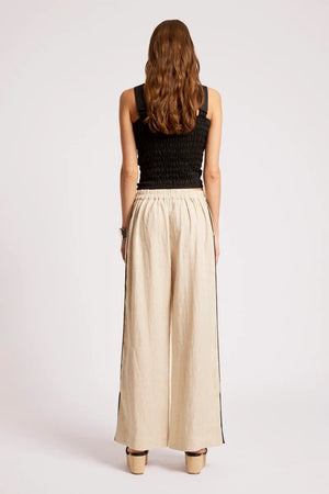 Eb & Ive Maris Splice Pant Tusk / Black