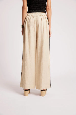 Eb & Ive Maris Splice Pant Tusk / Black