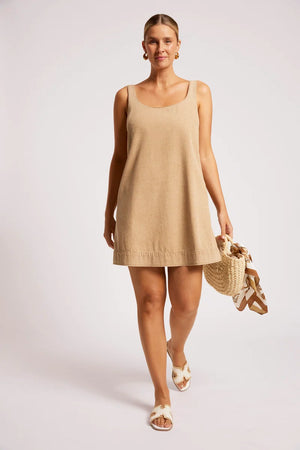 Eb & Ive Dusk Tank Dress Dune