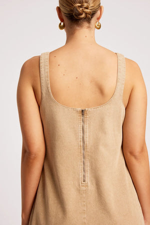 Eb & Ive Dusk Tank Dress Dune