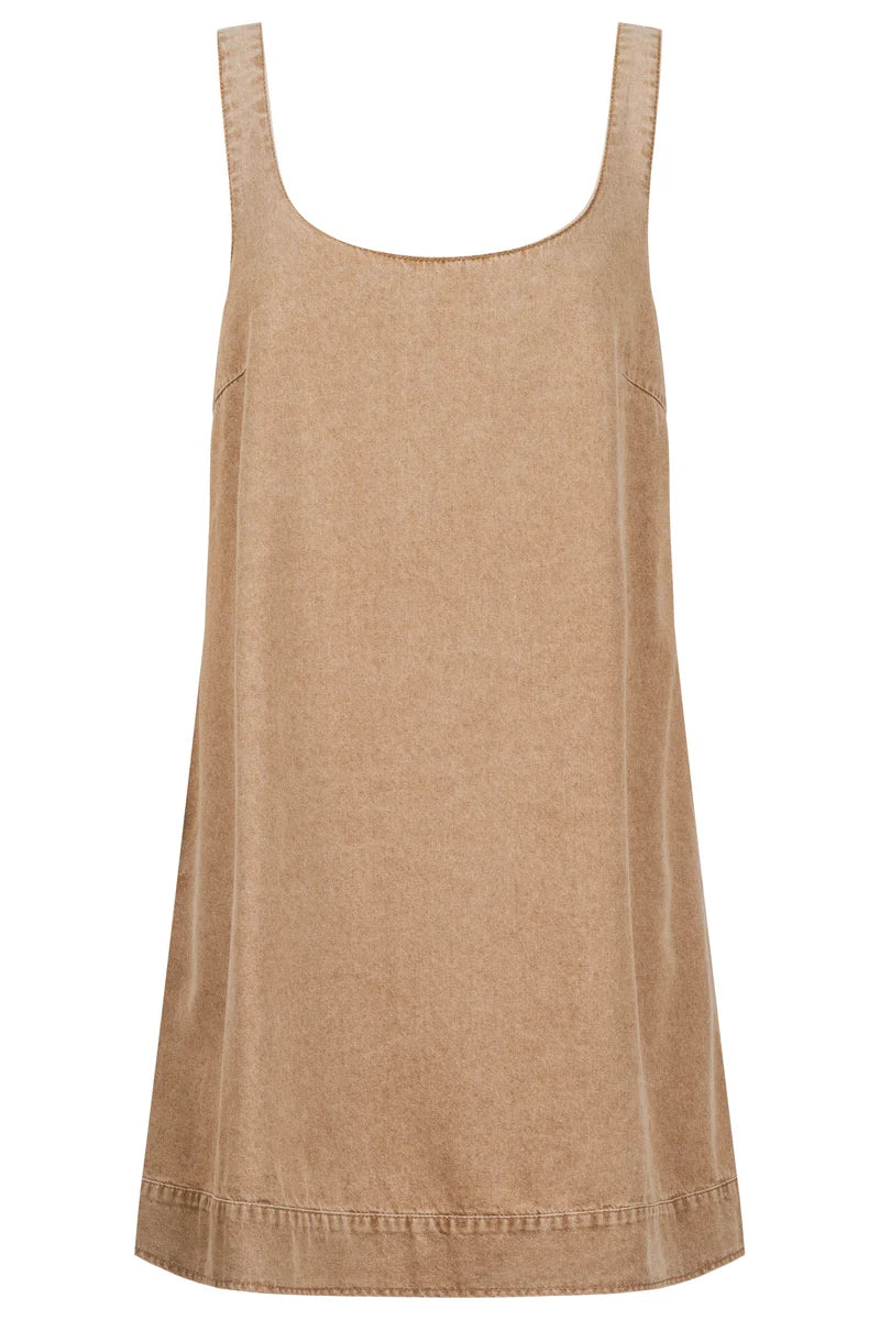 Eb & Ive Dusk Tank Dress Dune