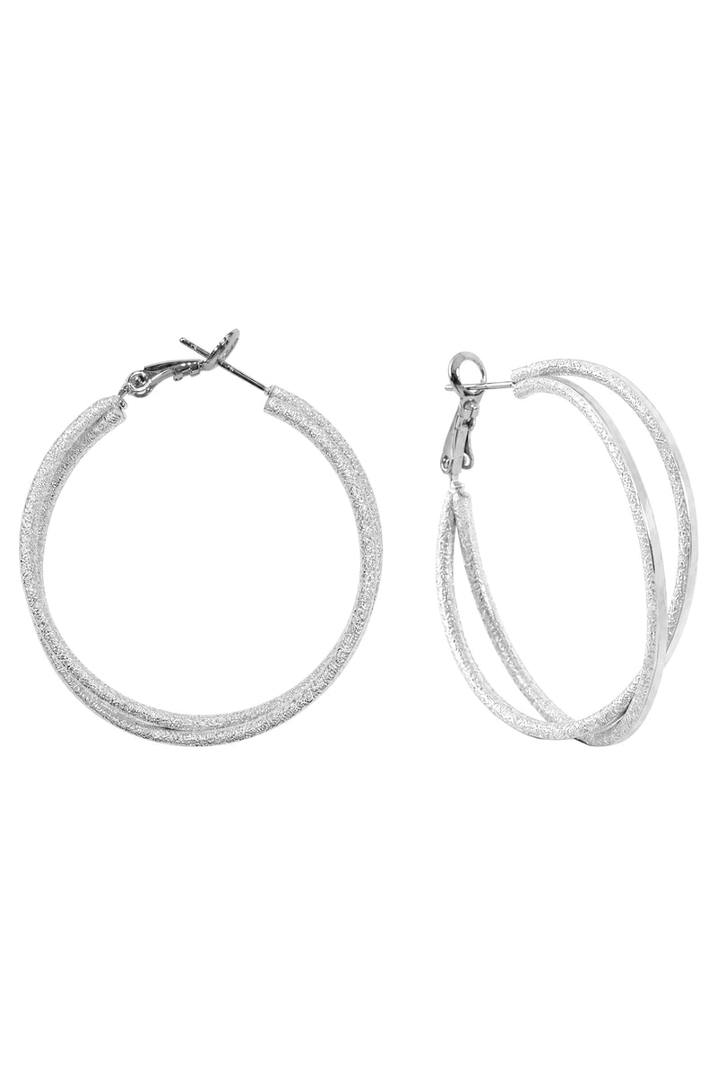 Eb & Ive Eden Hoop - Silver
