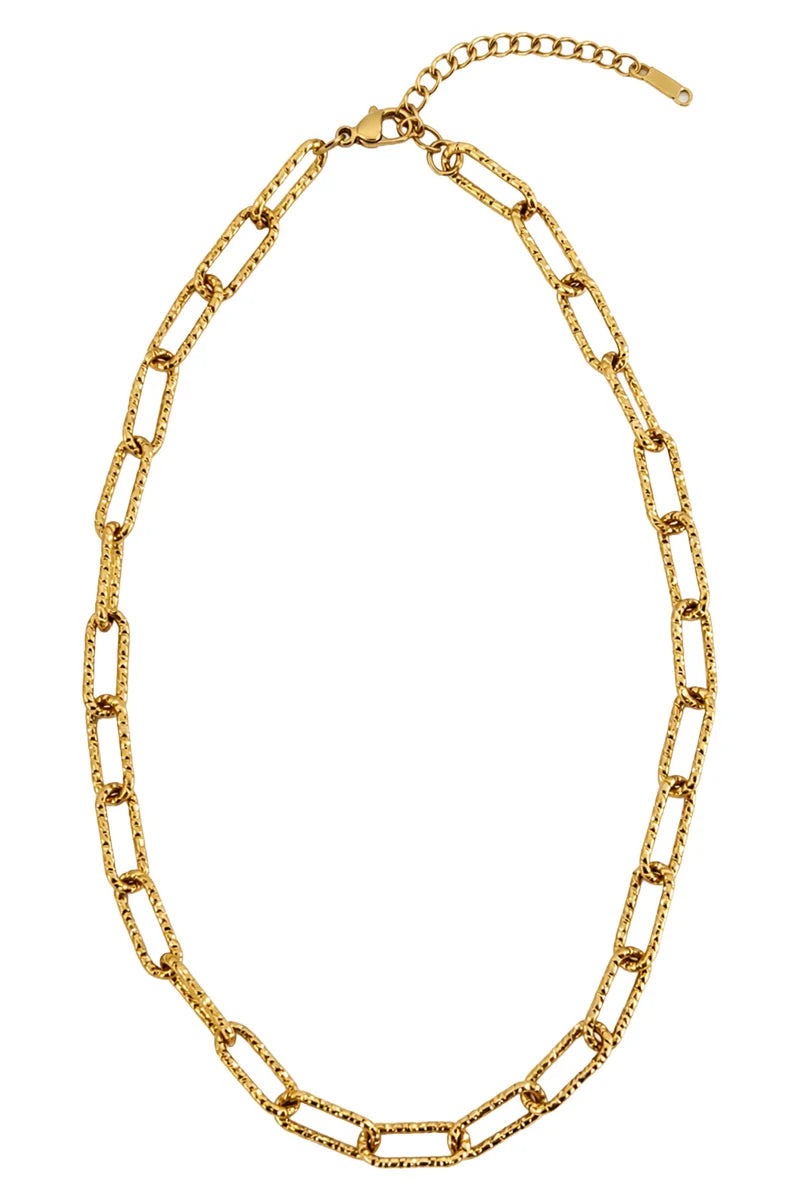Eb & Ive Drift Necklace - Gold Link