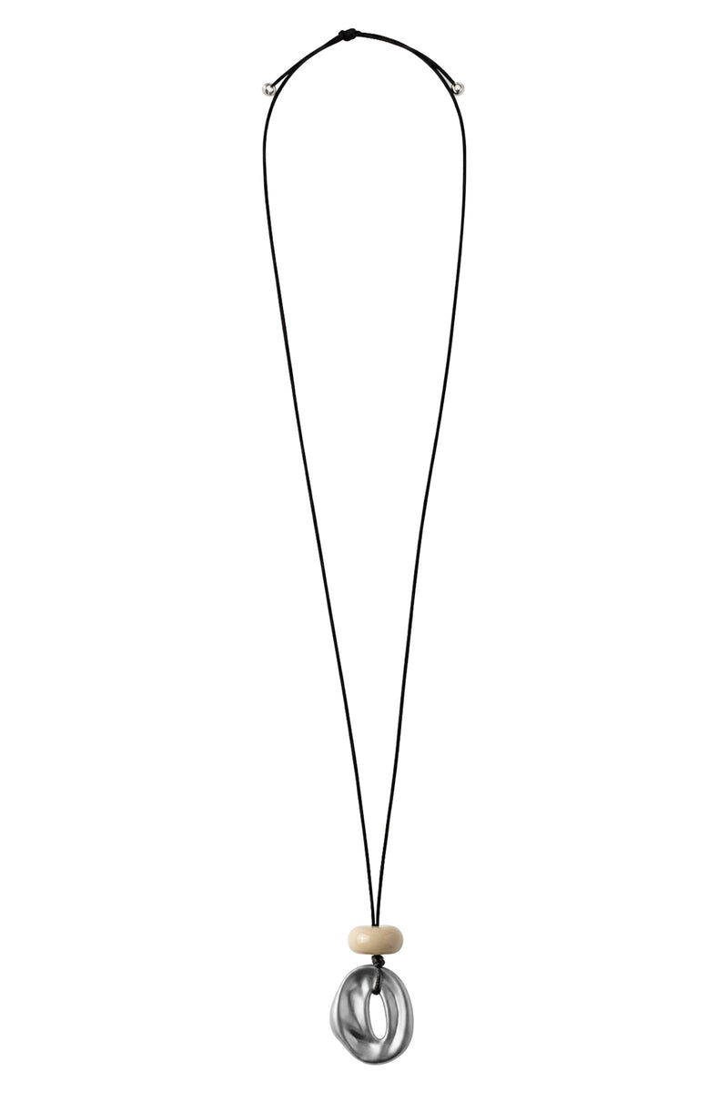 Eb & Ive Eden Necklace - Matt Silver