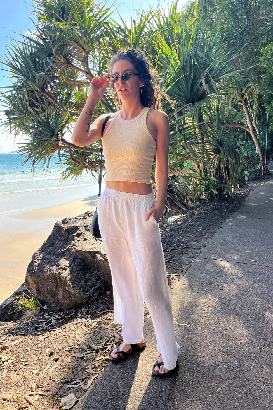 Thanne Frankie Tank Beige