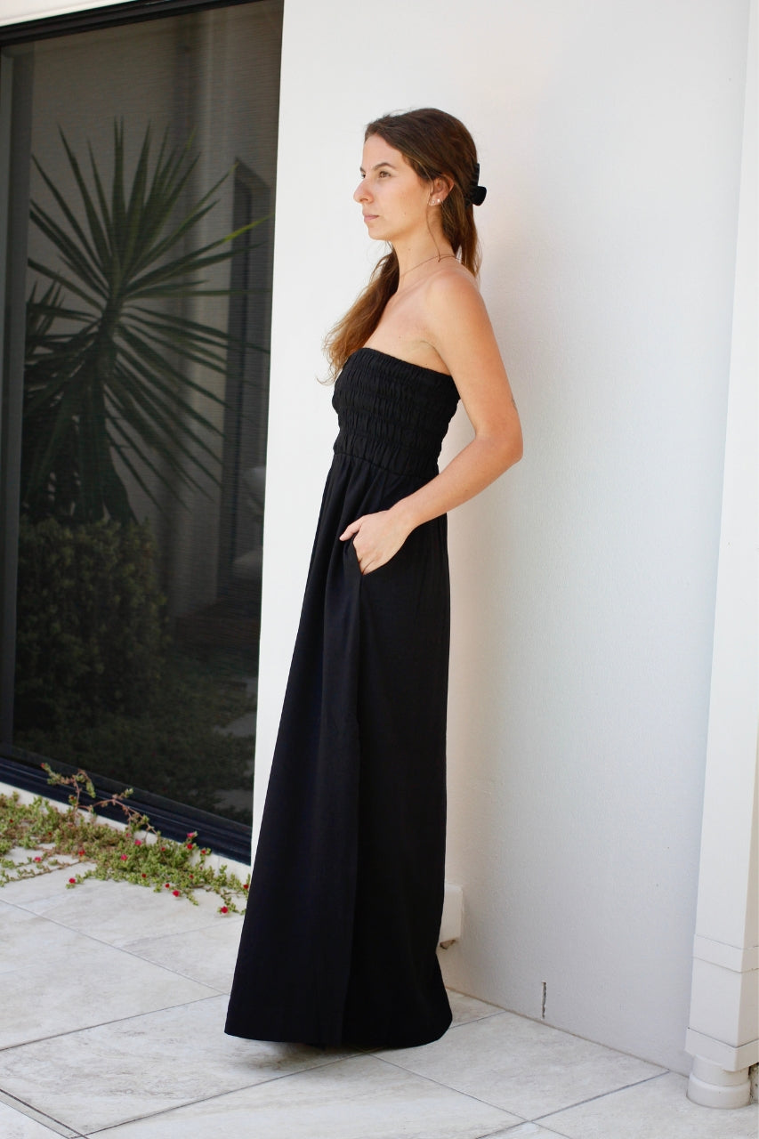 Goddess Coco Maxi Black