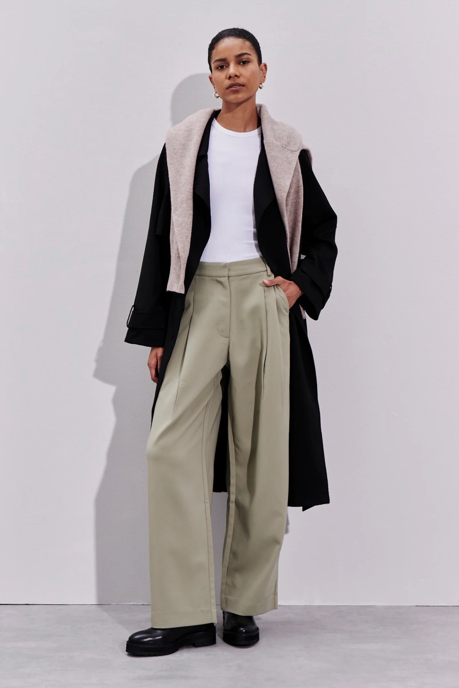 Nude Lucy Manon Tailored Pant Fog